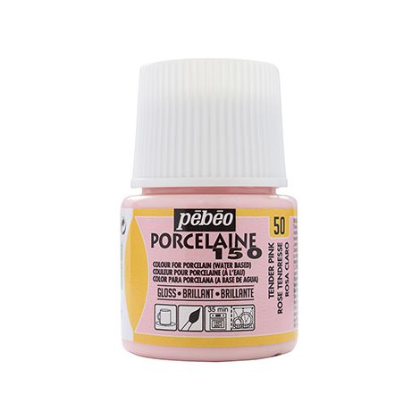 Farba do porcelany/szkła/ceramiki Pebeo Porcelaine150, 50 Tender Pink